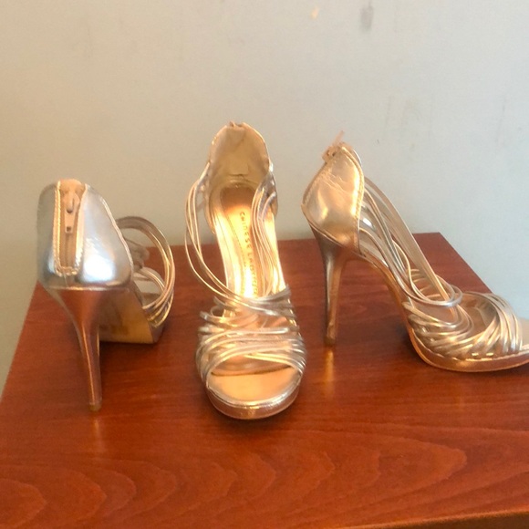 chinese laundry silver heels